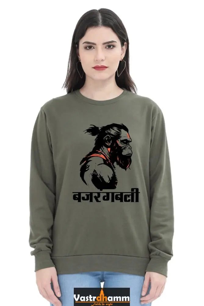 Hanuman BhaktiSweatshirt T-Shirts for Women Vastrdhamm