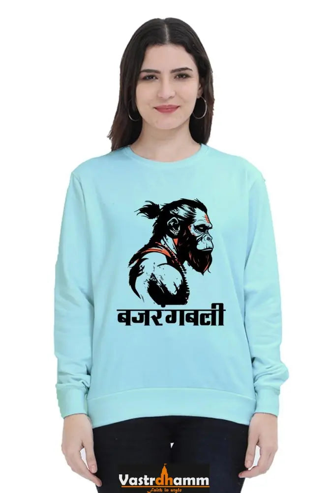 Hanuman BhaktiSweatshirt T-Shirts for Women Vastrdhamm