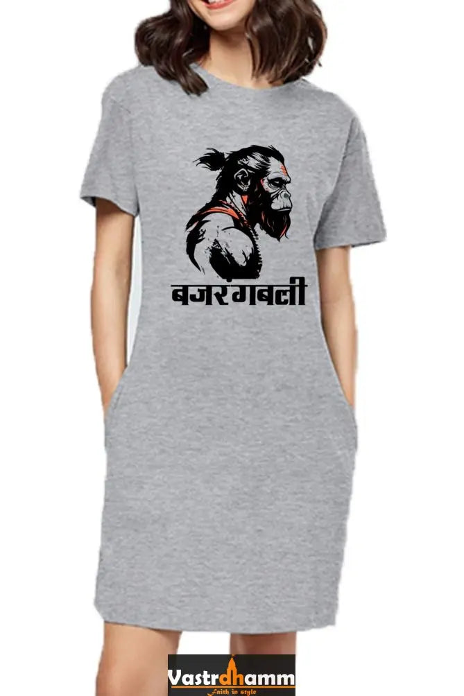 Hanuman BhaktiT-Shirts Dress for Women Vastrdhamm