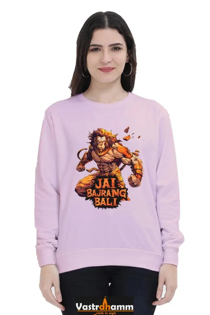 Hanuman CourageSweatshirt T-Shirts for Women Vastrdhamm