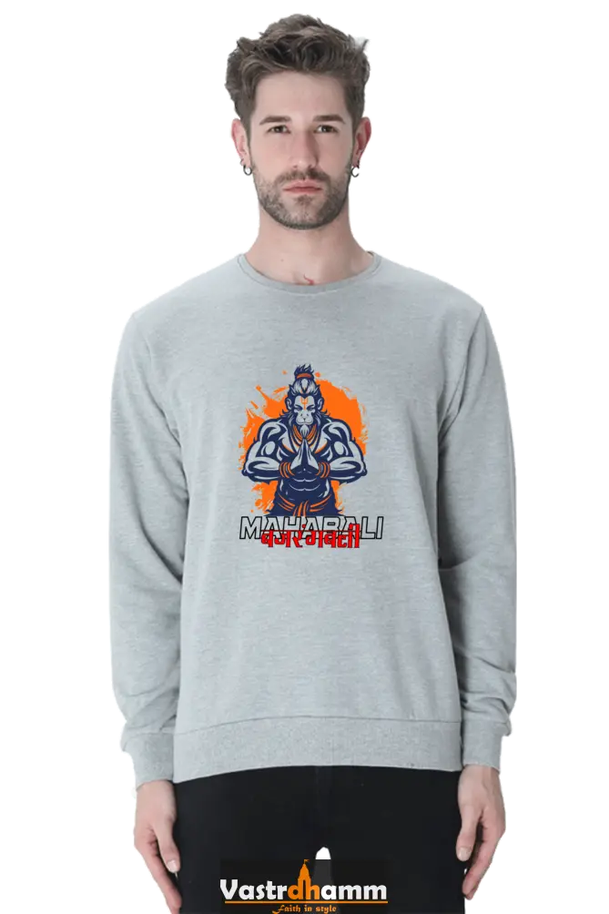 Hanuman Divine Protector Sweatshirt T-Shirts for Men Vastrdhamm