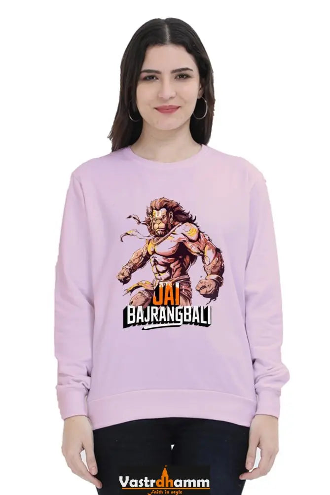 Hanuman Divine ProtectorSweatshirt T-Shirts for Women Vastrdhamm