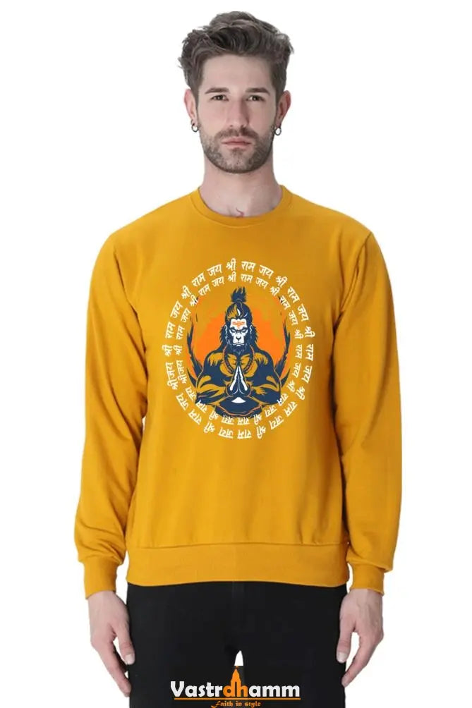 Hanuman Divine Spirit Sweatshirt T-Shirts for Men Vastrdhamm