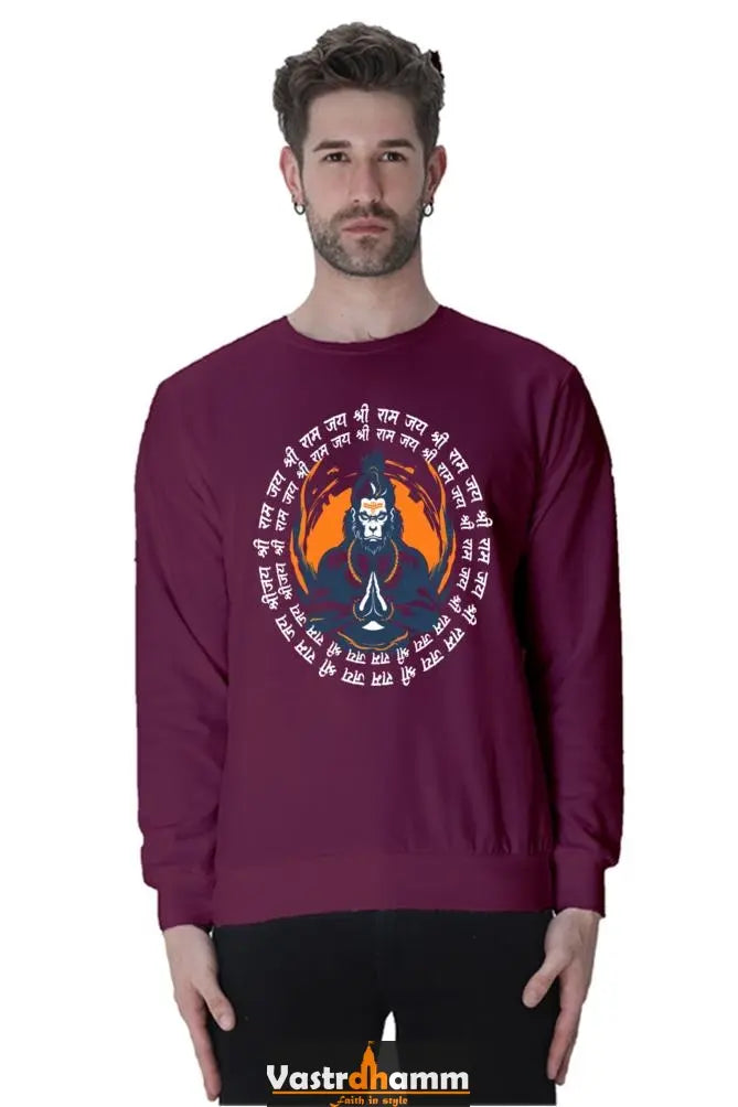 Hanuman Divine Spirit Sweatshirt T-Shirts for Men Vastrdhamm