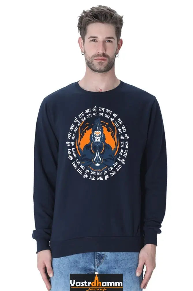 Hanuman Divine Spirit Sweatshirt T-Shirts for Men Vastrdhamm