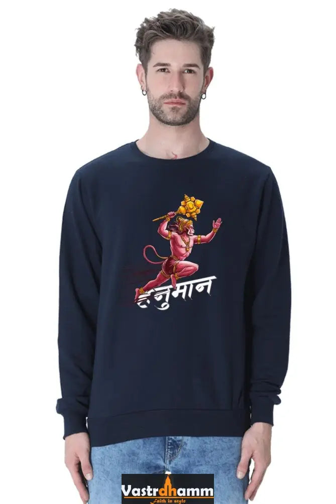 Hanuman Eternal Guardian Sweatshirt T-Shirts for Men Vastrdhamm