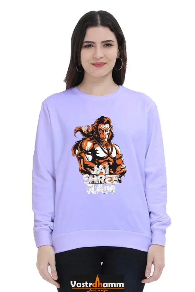 Hanuman FearlessSweatshirt T-Shirts for Women Vastrdhamm