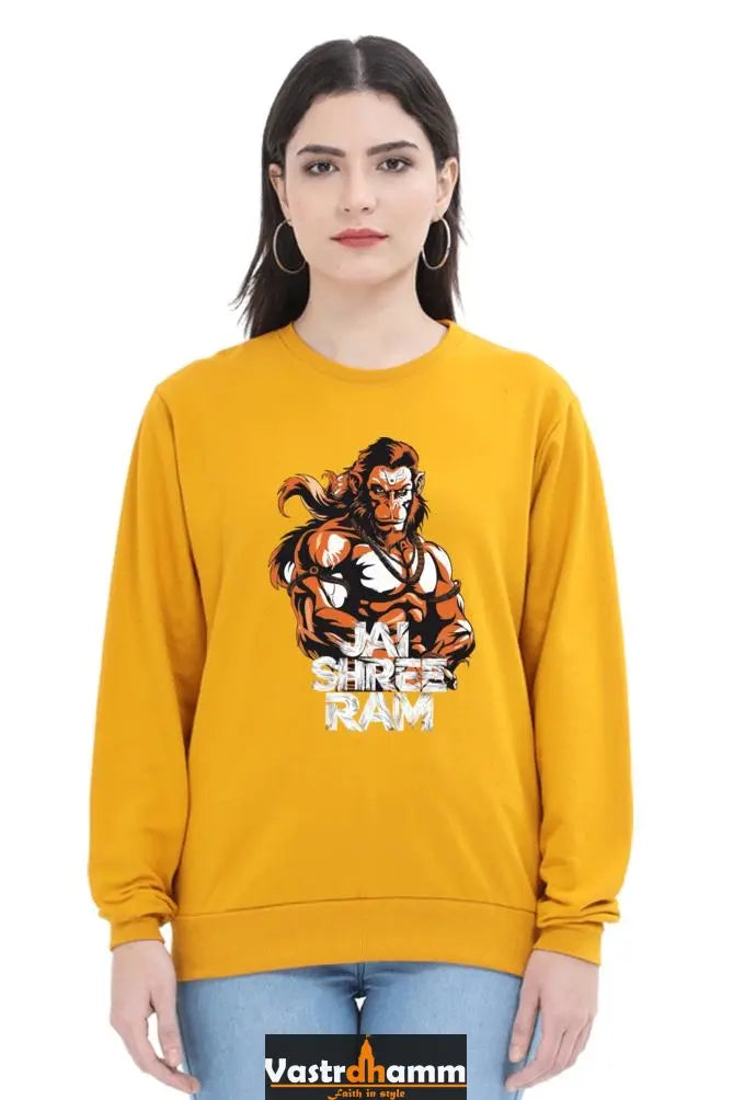 Hanuman FearlessSweatshirt T-Shirts for Women Vastrdhamm