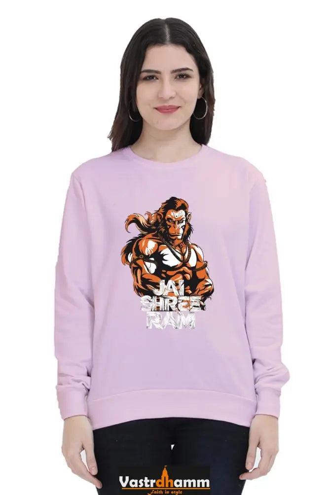 Hanuman FearlessSweatshirt T-Shirts for Women Vastrdhamm