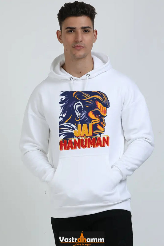 Hanuman Garuda Flight Oversized Hooded Sweatshirt T-Shirts for Men Vastrdhamm