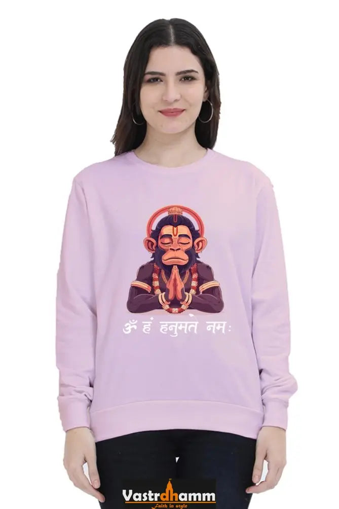 Hanuman Heroic DeedsSweatshirt T-Shirts for Women Vastrdhamm