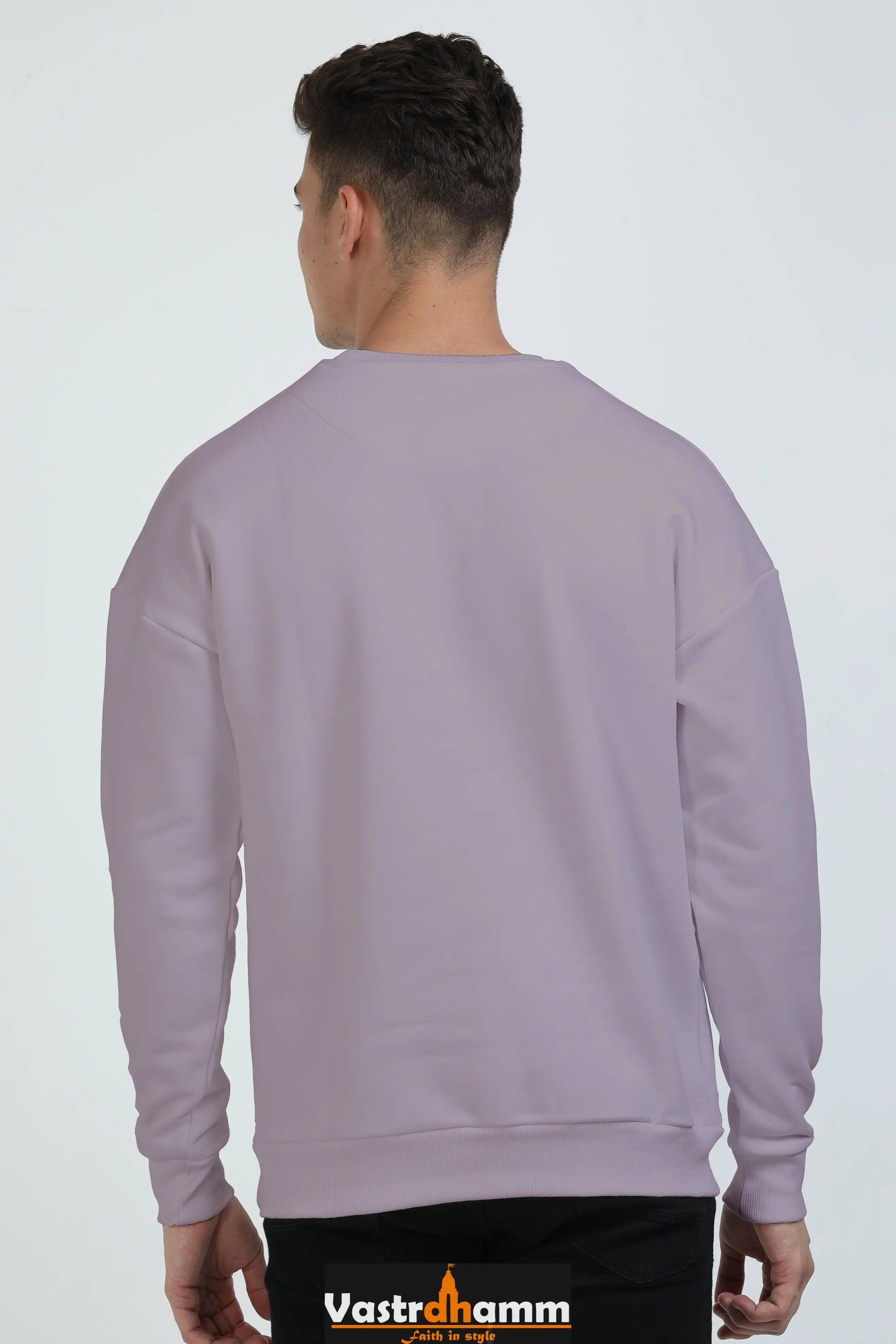 Hanuman Heroic Strength Oversized Sweatshirt T-Shirts for Men Vastrdhamm