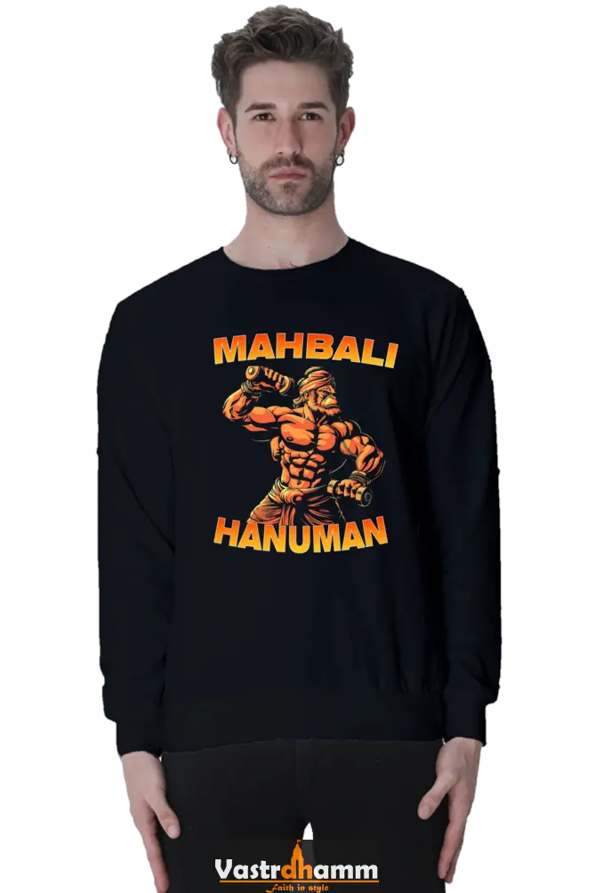 Hanuman Heroic Strength Sweatshirt T-Shirts for Men Vastrdhamm
