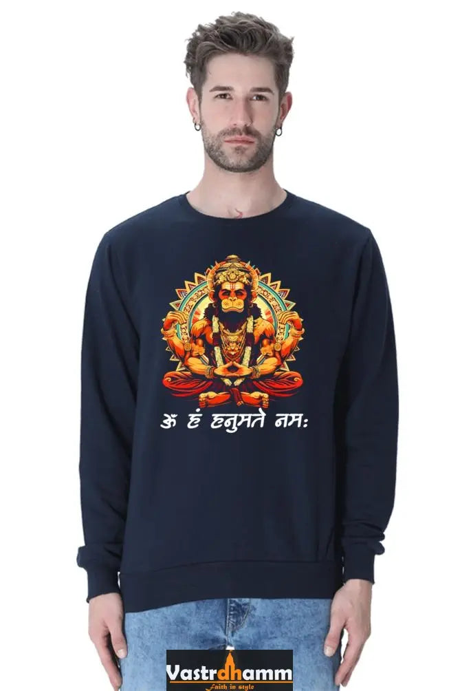 Hanuman Heroic Strength Sweatshirt T-Shirts for Men Vastrdhamm