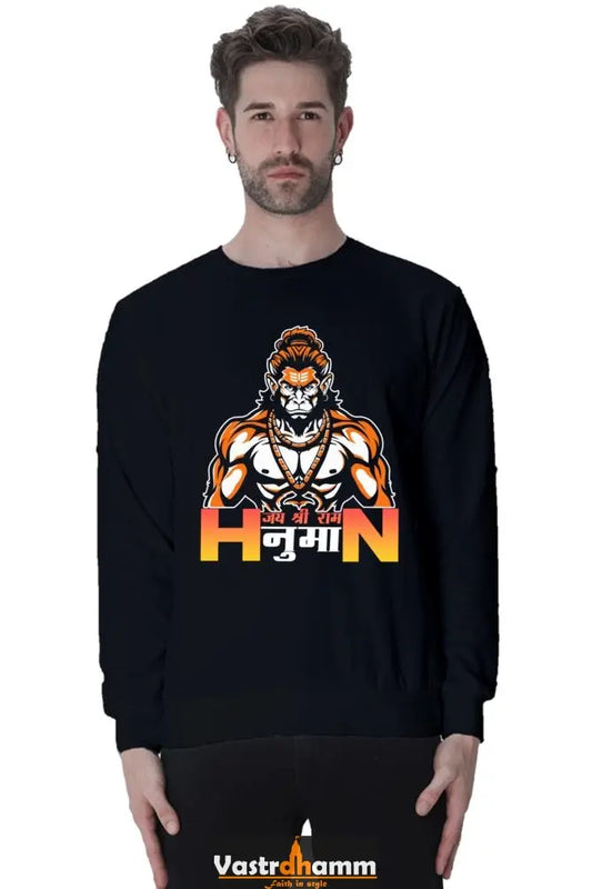 Hanuman Immortal Strength Sweatshirt T-Shirts for Men Vastrdhamm