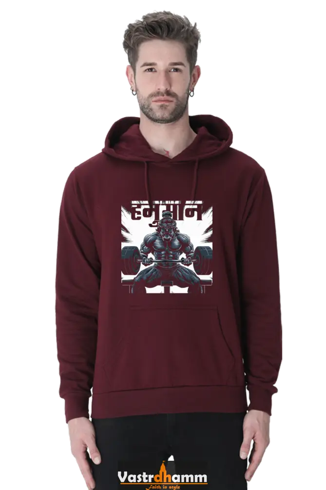 Hanuman Mighty Hero Hoodie Sweatshirt T-Shirts for Men Vastrdhamm