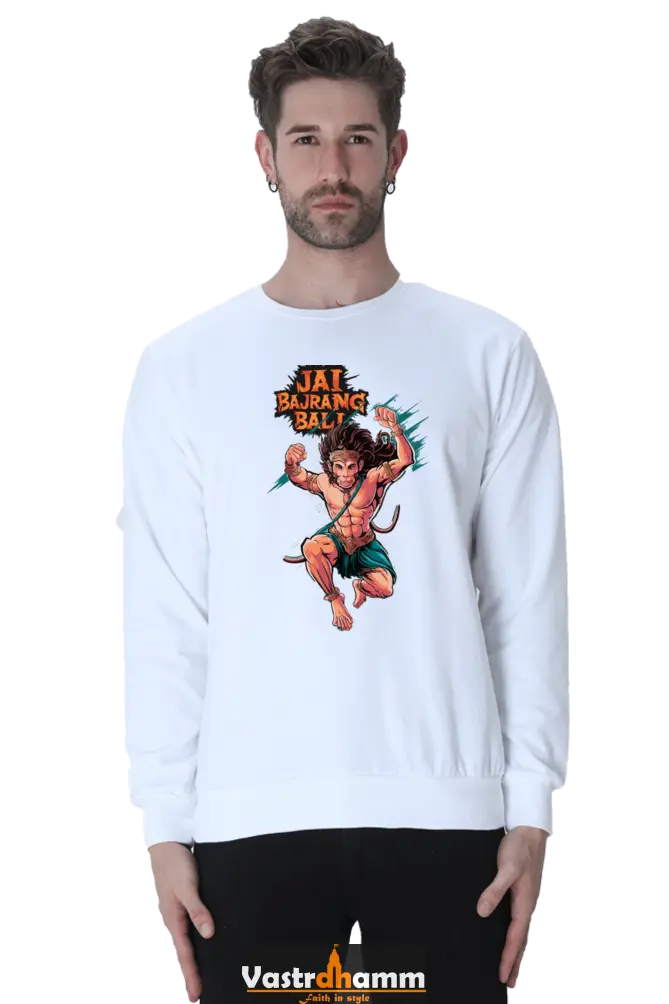 Hanuman Motivational Sweatshirt T-Shirts for Men Vastrdhamm
