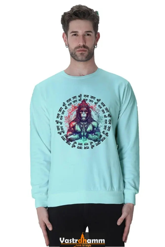 Hanuman Mountain Carrier Sweatshirt T-Shirts for Men Vastrdhamm