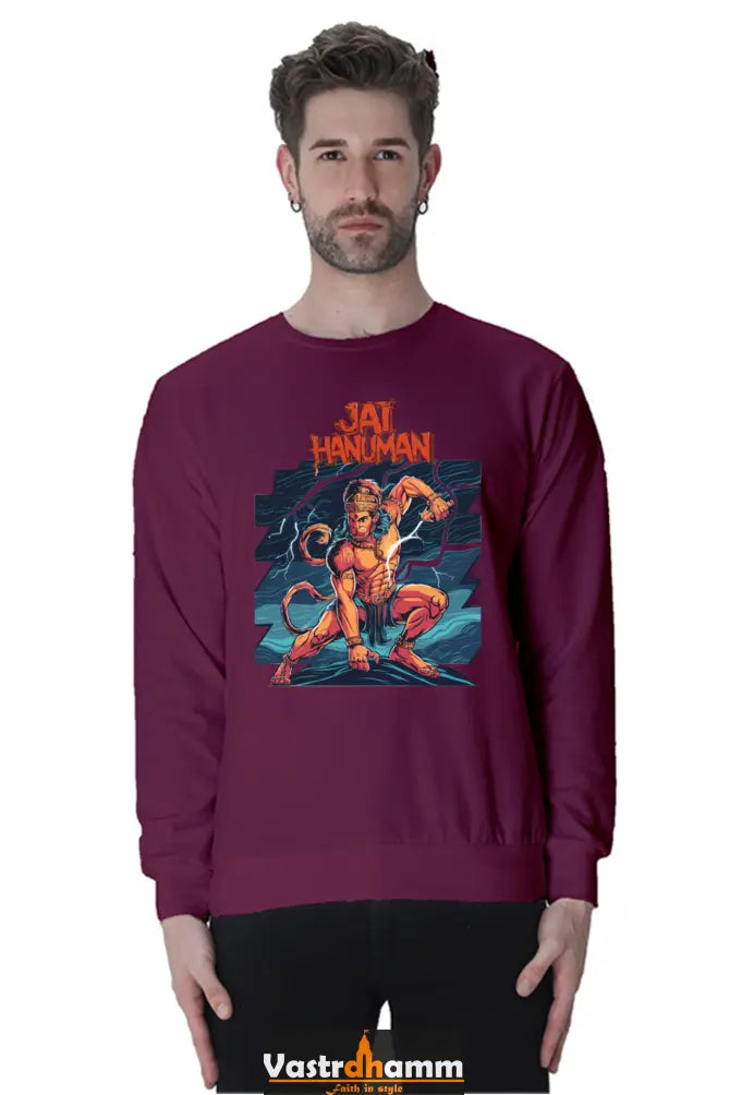 Hanuman Power Within Sweatshirt T-Shirts for Men Vastrdhamm