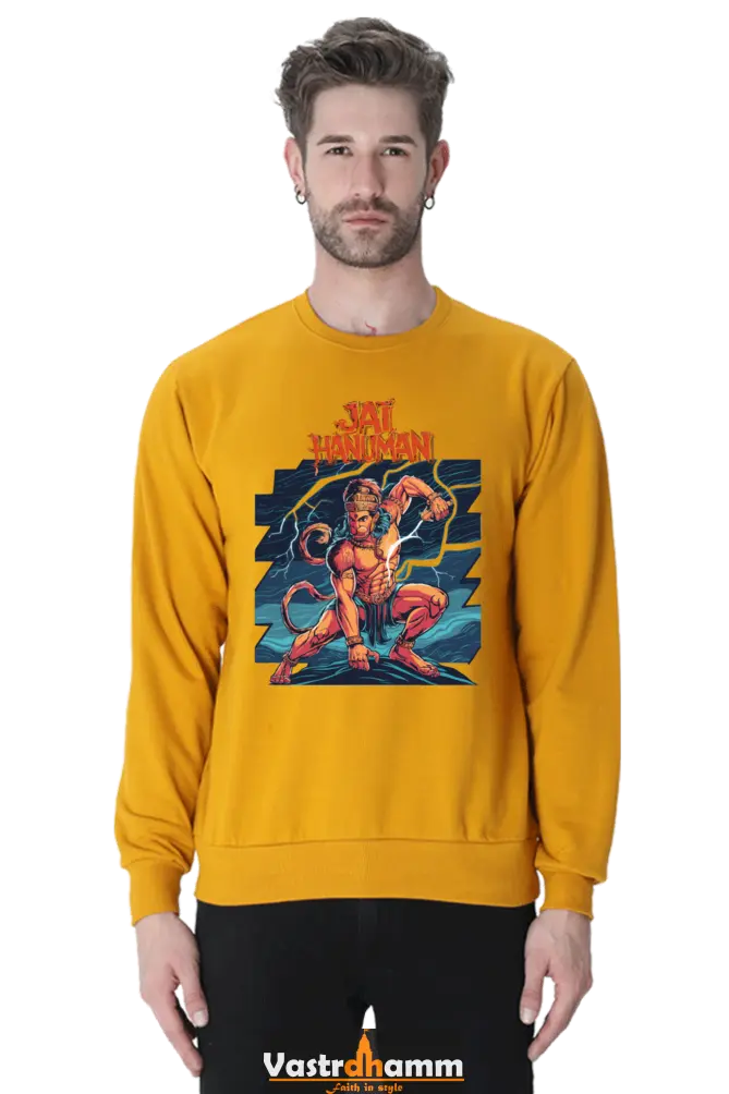 Hanuman Power Within Sweatshirt T-Shirts for Men Vastrdhamm