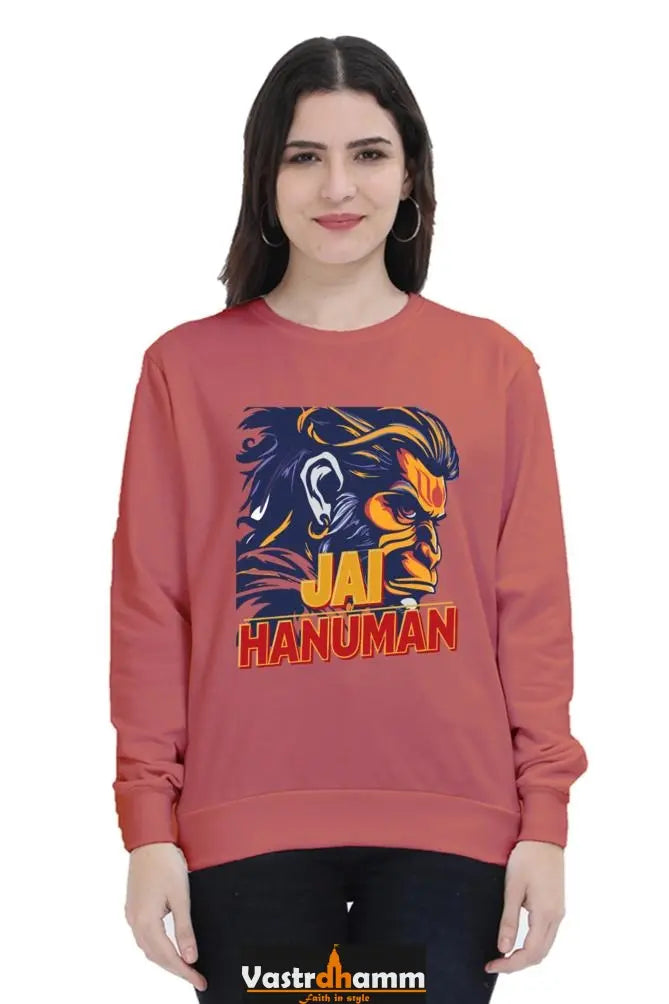 Hanuman Power WithinSweatshirt T-Shirts for Women Vastrdhamm