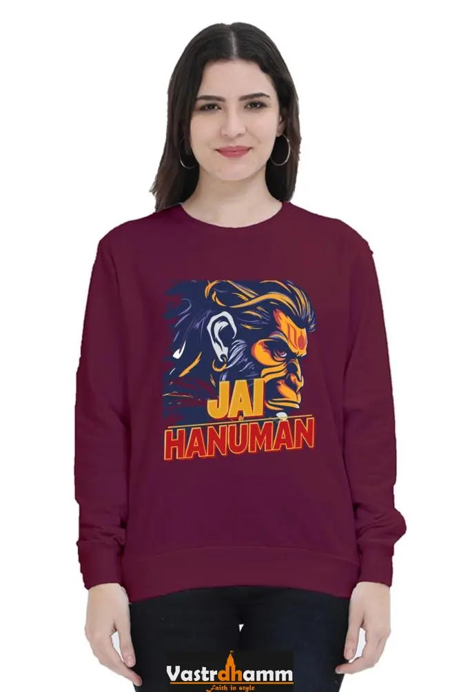 Hanuman Power WithinSweatshirt T-Shirts for Women Vastrdhamm