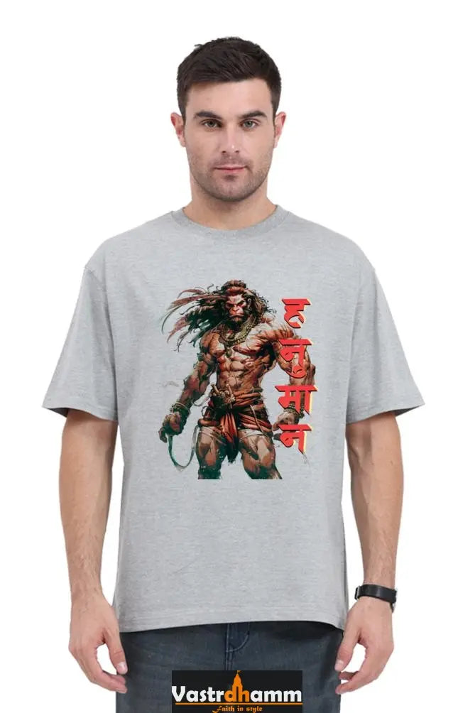 Hanuman Primal Force Oversized Classic T-Shirts for Men Vastrdhamm