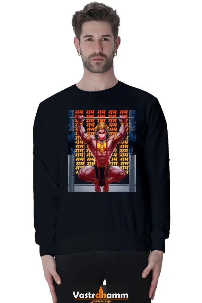 Hanuman Primal Force Sweatshirt T-Shirts for Men Vastrdhamm