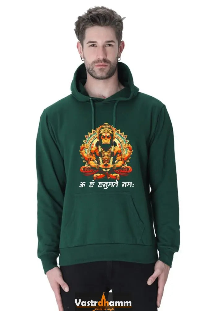 Hanuman Strength Hoodie Sweatshirt T-Shirts for Men Vastrdhamm