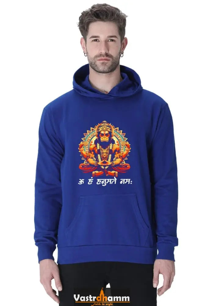 Hanuman Strength Hoodie Sweatshirt T-Shirts for Men Vastrdhamm