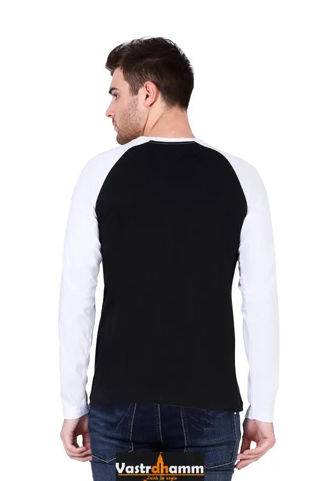 Hanuman Strength Raglan Full Sleeve T-Shirts for Men Vastrdhamm