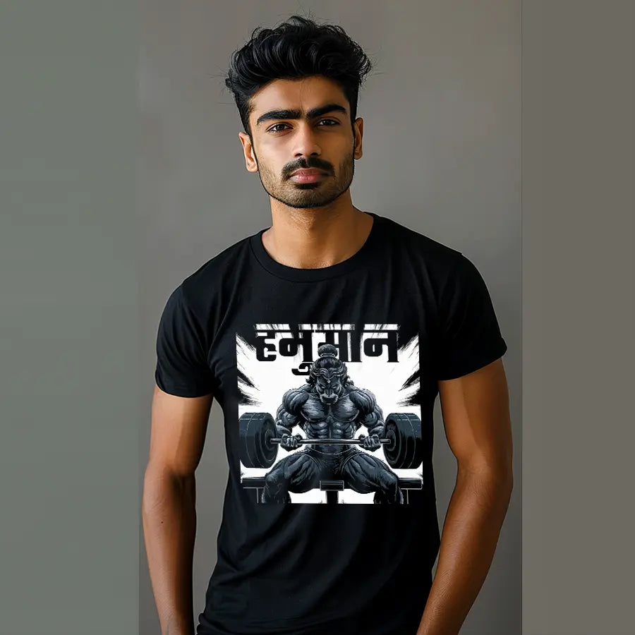 Ram Dhoot Heavy Workout T-Shirt | Regular Fit Vastrdhamm