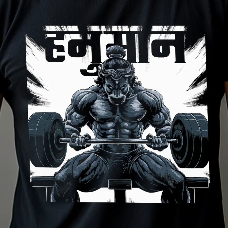 Ram Dhoot Heavy Workout T-Shirt | Regular Fit Vastrdhamm