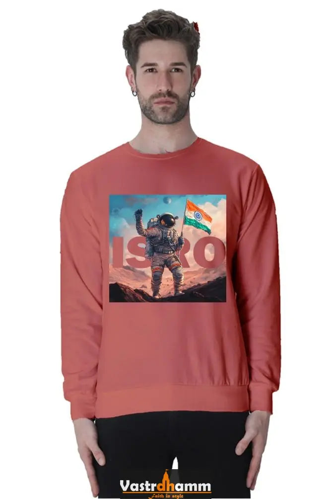 ISRO Space Explorer Sweatshirt T-Shirts for Men Vastrdhamm