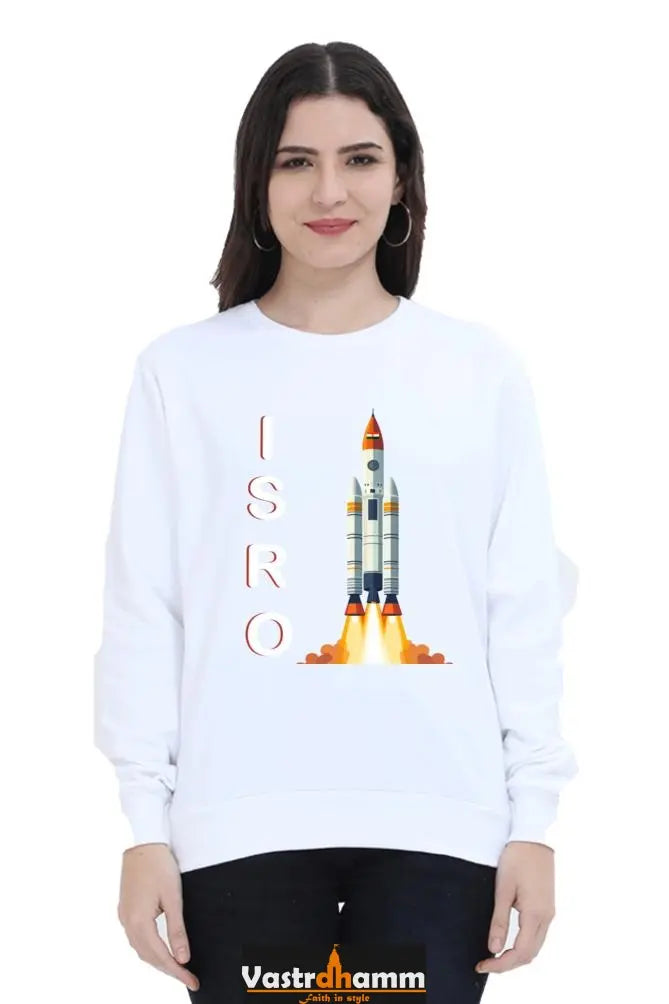 ISRO Space Explorer Sweatshirt T-Shirts for Women Vastrdhamm