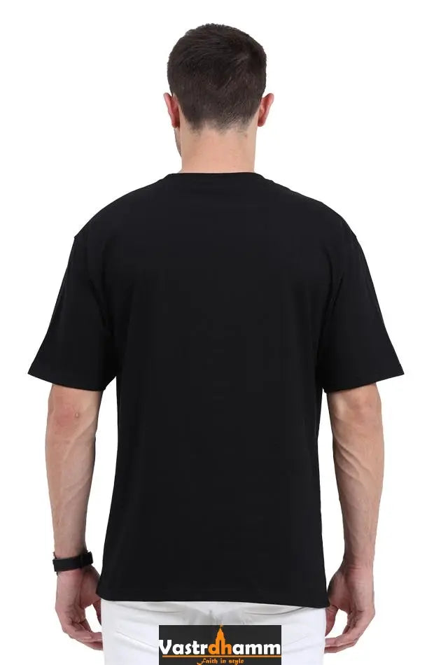 Inquilab Oversized Classic T-Shirts for Men Vastrdhamm