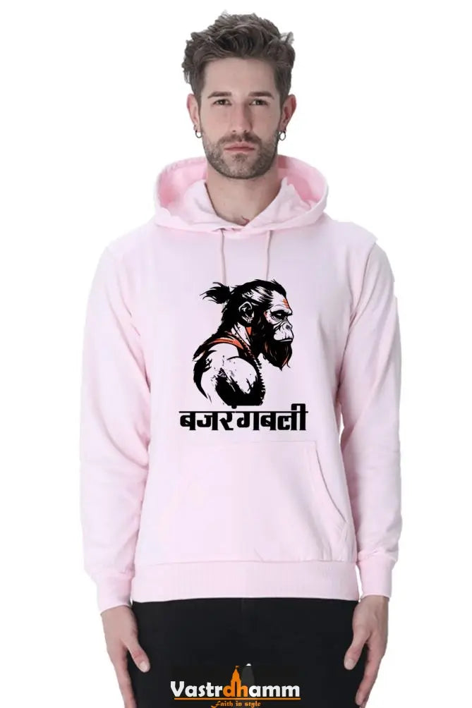 Invincible Hanuman Ji Hoodie Sweatshirt Vastrdhamm