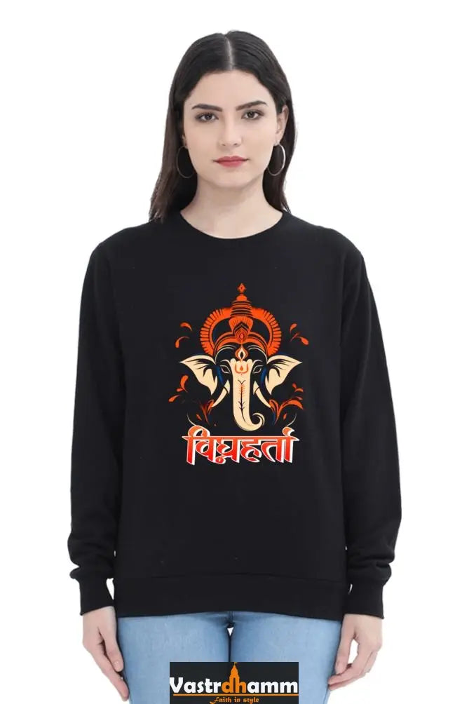 Jai Ganesha GlorySweatshirt T-Shirts for Women Vastrdhamm