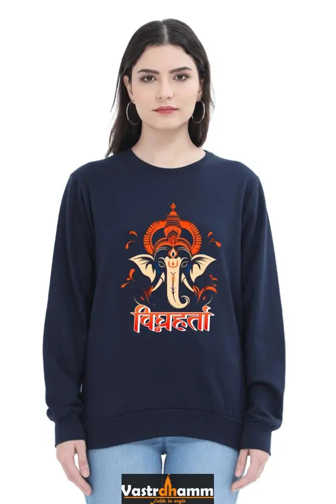 Jai Ganesha GlorySweatshirt T-Shirts for Women Vastrdhamm