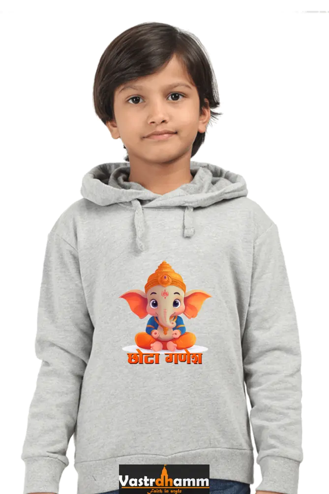 Jai Ganesha Spirit Hoodie Sweatshirt  T-Shirts for Boy Vastrdhamm