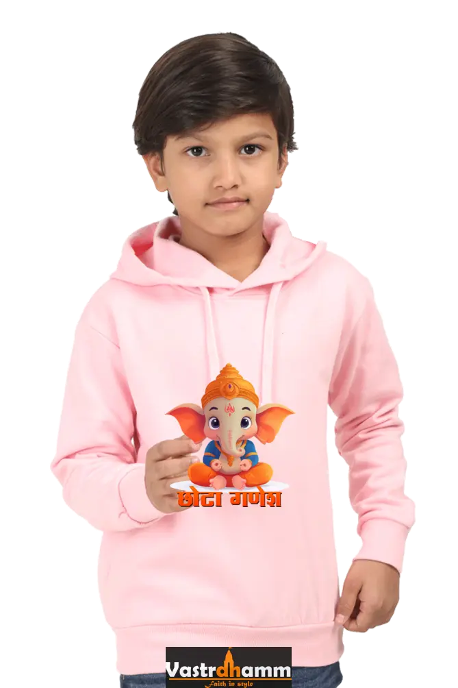 Jai Ganesha Spirit Hoodie Sweatshirt  T-Shirts for Boy Vastrdhamm