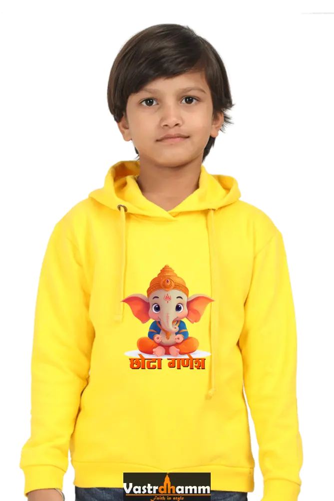 Jai Ganesha Spirit Hoodie Sweatshirt  T-Shirts for Boy Vastrdhamm