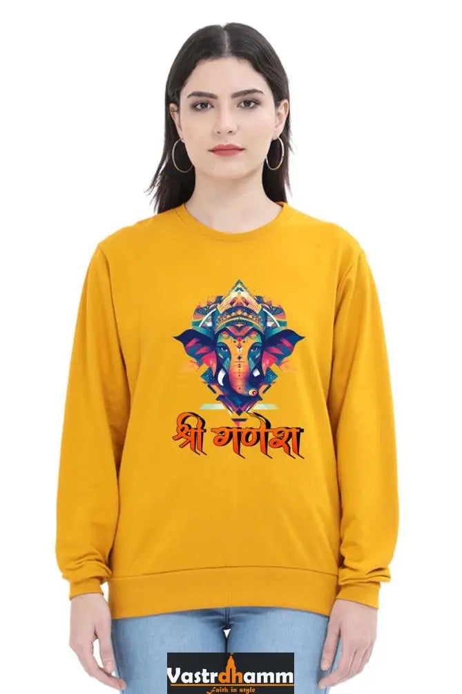 Jai Ganesha VictorySweatshirt T-Shirts for Women Vastrdhamm