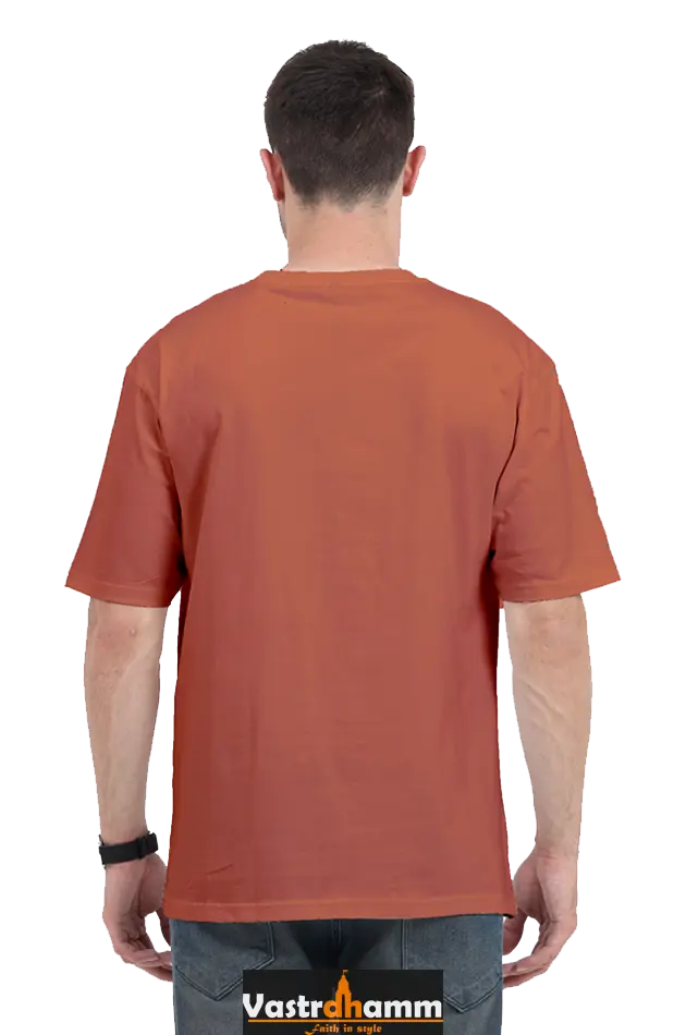 Lakshmi Bai Fierce Defender Oversized Classic T-Shirts for Men Vastrdhamm