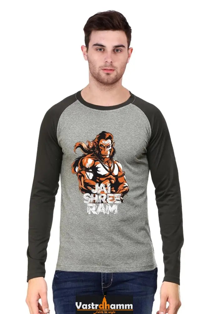 Legend Hanuman Ji Raglan T-shirt Vastrdhamm