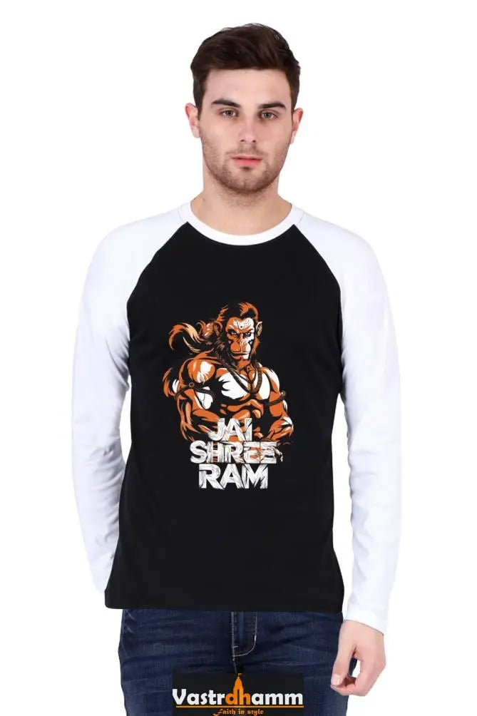 Legend Hanuman Ji Raglan T-shirt Vastrdhamm