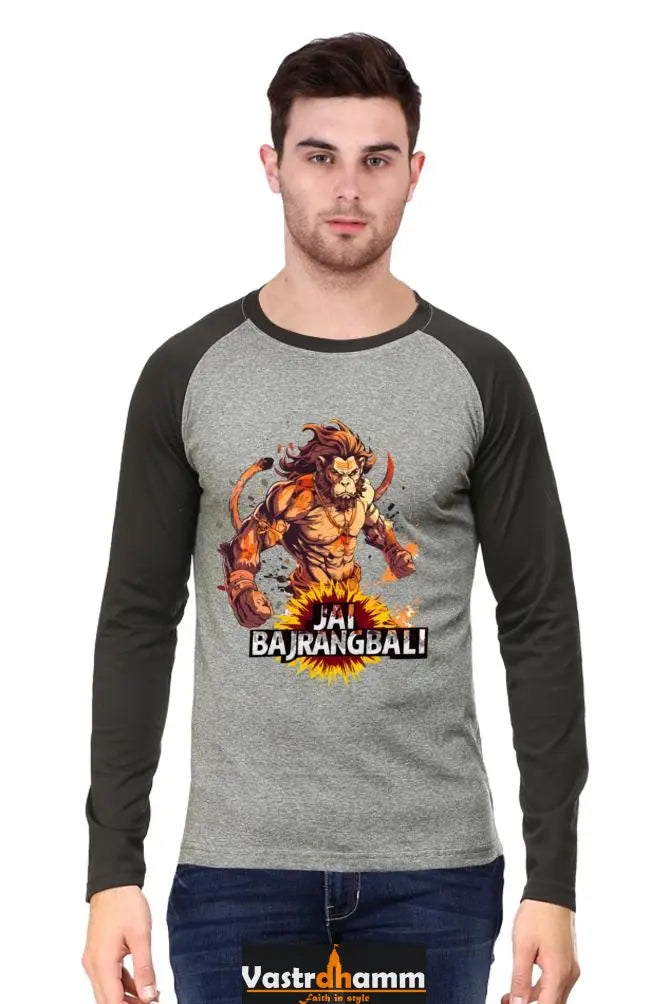 Legend Hanuman Ji Raglan T-shirt Vastrdhamm