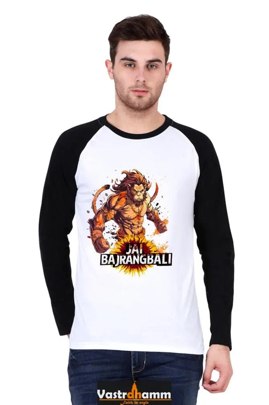 Legend Hanuman Ji Raglan T-shirt Vastrdhamm