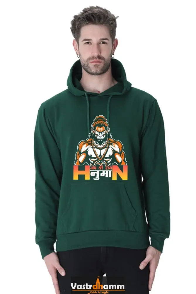 Lionhearted Hanuman Ji Hoodie Sweatshirt Vastrdhamm