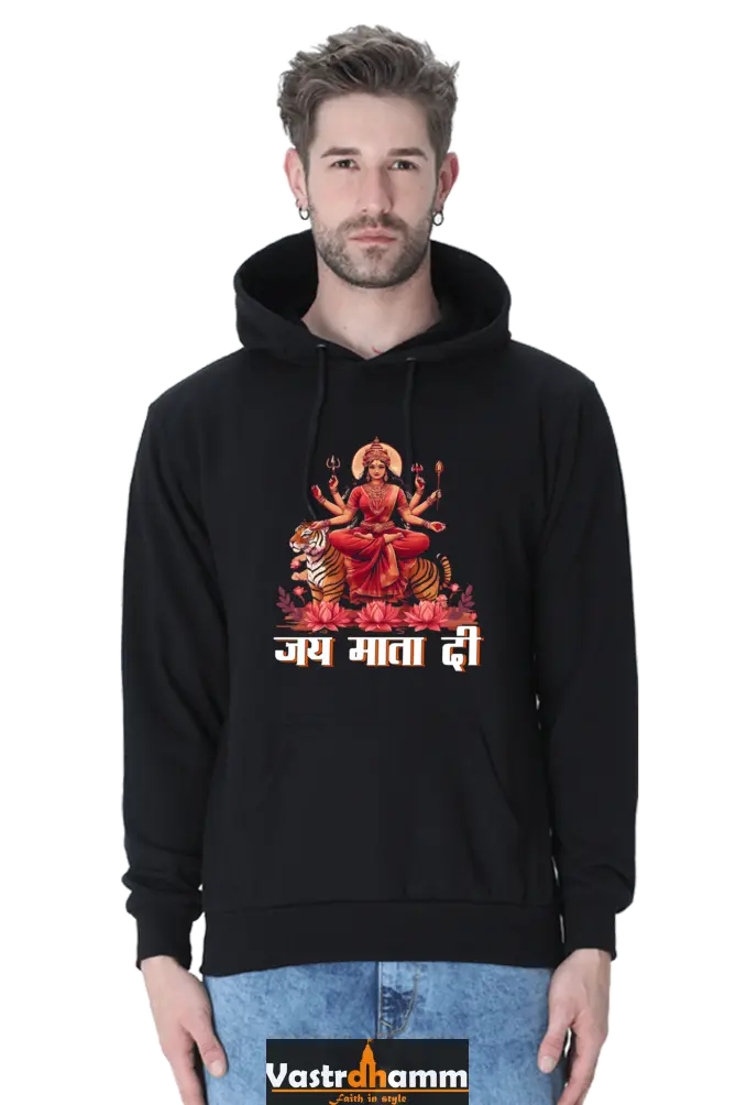 Maa Durga Glory Hoodie Sweatshirt T-Shirts for Men Vastrdhamm